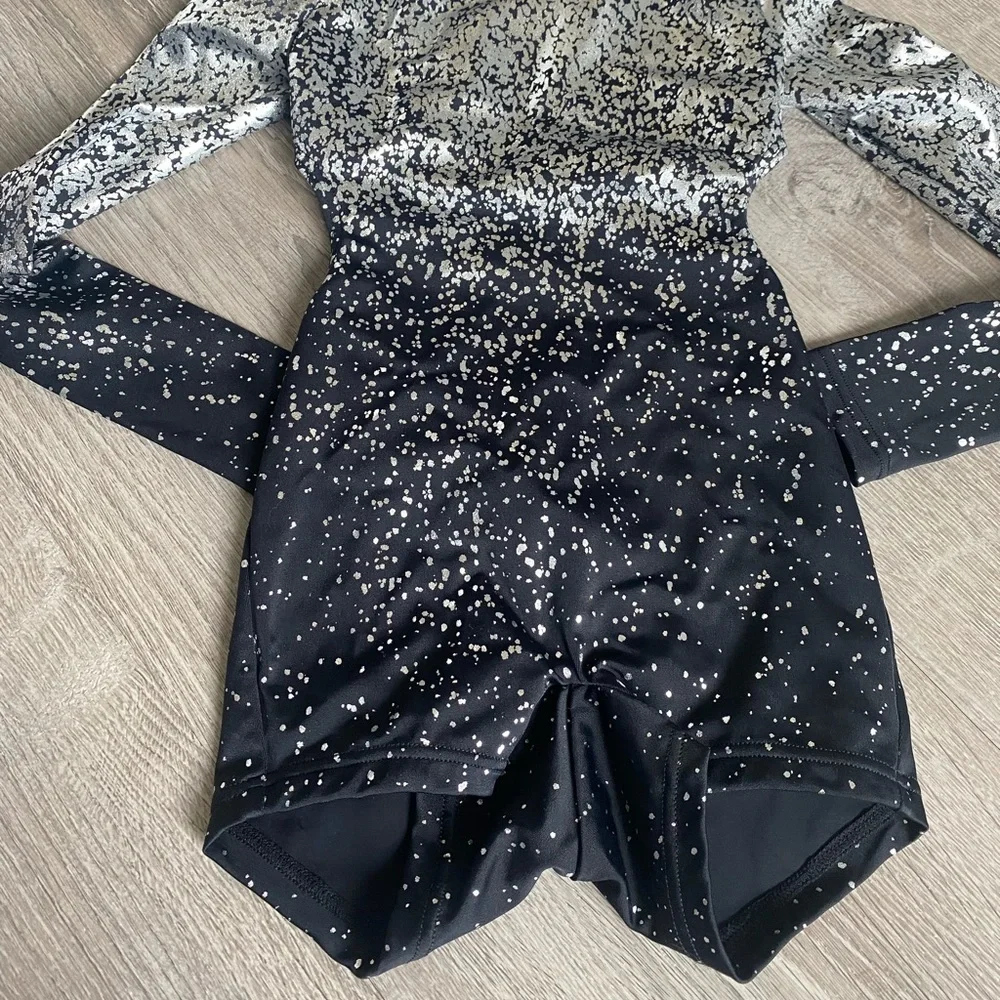 Weismann metallic costume dance wear leotard suit‎ - Picture 4 of 11